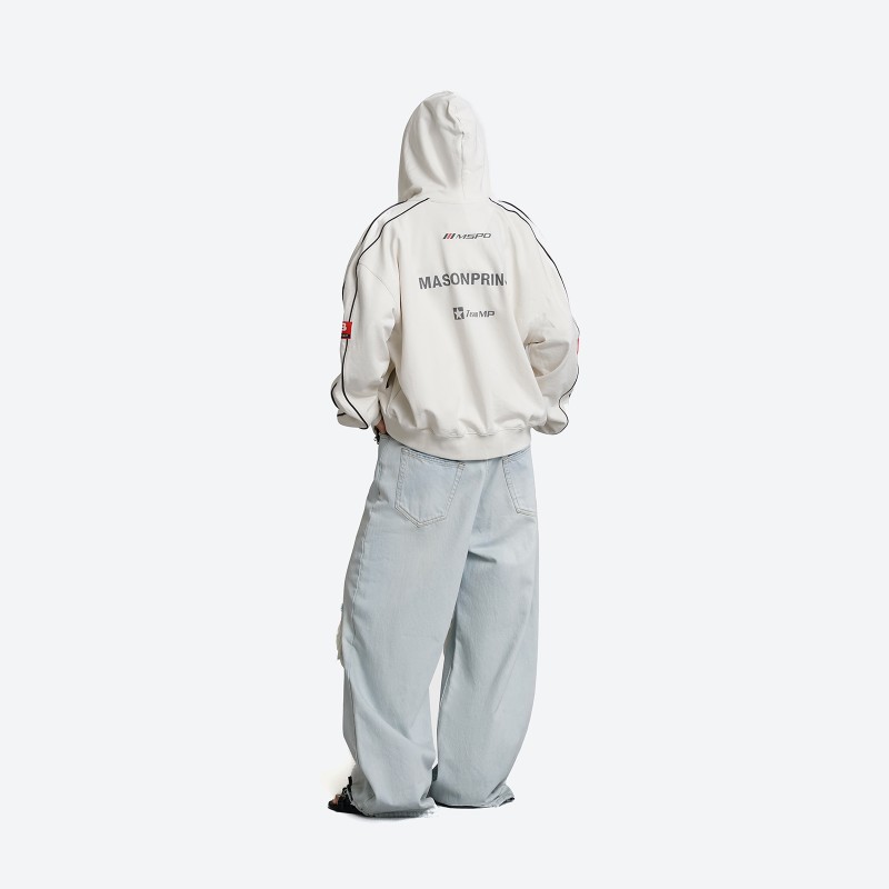 Racing Zip-Up Hoodie